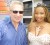 Sonia with famous French designer Jean Paul Gaultier in Guadeloupe