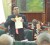 Get this: Minister of Legal Affair Anil Nandlall makes a point in Parliament yesterday (Photo by Arian Browne)