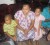 Beverly Narine at her home with her two youngest children.
