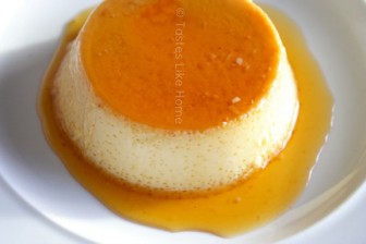 Creme Caramel (Flan) (Photo by Cynthia Nelson)
