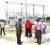  Prime Minister Samuel Hinds and GPL executives at the New sub- station at Vreed-en-Hoop, Region 3. (GINA photo)