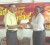 DDL sales manager Alexis Langhorne presents the sponsorship cheque to president of the Guyana Chess Federation (GCF) Shiv Nandalall
