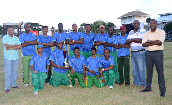 The victorious Demerara team. (Orlando Charles photo)