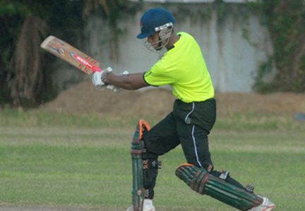 MVP Tagenarine Chanderpaaul during his unbeaten 103 on Tuesday.