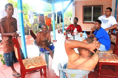 The Rampersaud family was celebrating the return of one of their relatives from Barbados