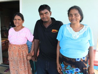 The Nohan Family. From left are Sister Rose, Kevin and Ileen.