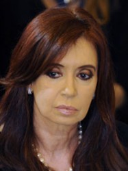 Argentinean President Cristina Fernández de Kirchner