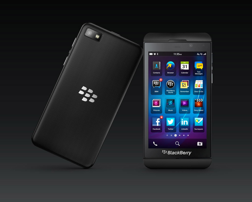 Blackberry Z10 presentado oficialmente con Blackberry 10 #BlackBerry10