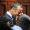 Oscar Pistorius crying on his first court appearance. (Internet photo)