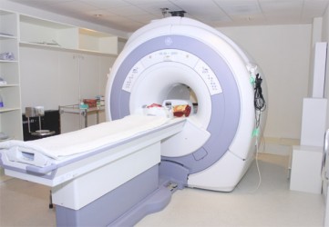 The 1.5 Tesla MRI device that is available at the Balwant Singh Hospital 