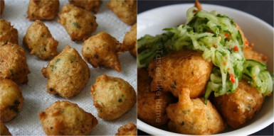 (Salt) Fish Cakes aka Accras and Stamp & Go (Photo by Cynthia Nelson) 