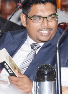 Minister Irfaan Ali 