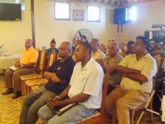 Part of the gathering at the meeting (Ministry of Tourism photo)