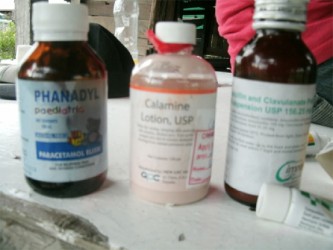 The ointments given to Omadai Devi Gossai to treat her six-month-old daughter’s worsening skin condition