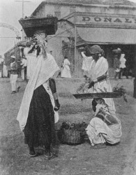 Vegetable sellers in Georgetown circa 1900