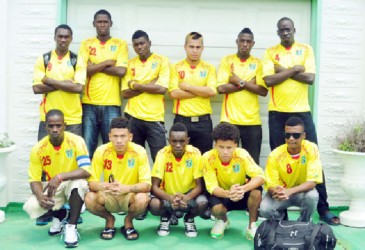 BEACHED!  The Guyana Beach Football team remains at home because of a lack of funding.