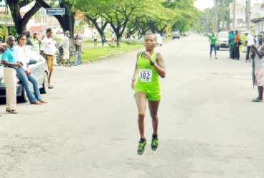 Euleen Josiah-Tanner is double time AAG/MYCS Independence Half Marathon winner.