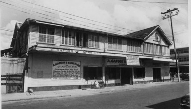 The Lombard Street premises that housed the Gafoor & Sons enterprise established by Abdool Gafoor in 1953