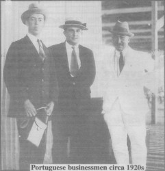 Portuguese businessmen circa 1920s 