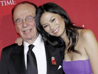 Wendi Deng and Rupert Murdoch
