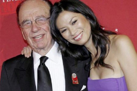 Wendi Deng and Rupert Murdoch