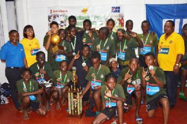  Charlestown Secondary are the male Scotiabank/Pepsi schools football national champions. 