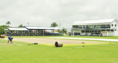 The Everest Ground yesterday. 