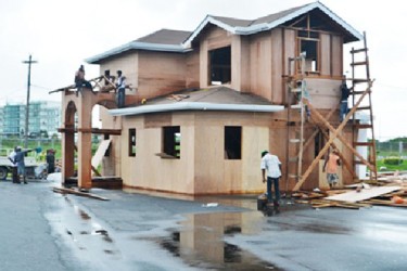 One of the model houses that will be on show at Building Expo 2013 (Government Information Agency photo)