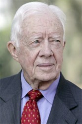                   Former President Jimmy Carter  
