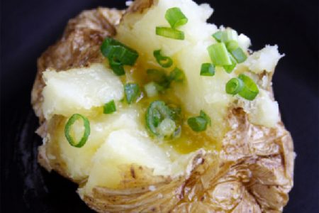 Microwave Baked Potato (Photo by Cynthia Nelson)