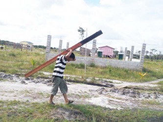 Fetching a post home