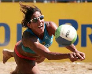 Volleyball legend Jacqueline Cruz Silva 