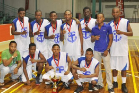 The victorious U20 Champions Marian Academy
