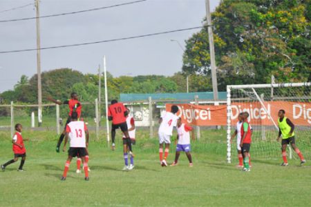 Action between St. George’s  and East Ruimveldt 