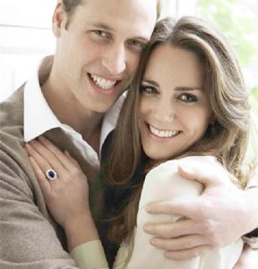 Prince William and his wife Kate