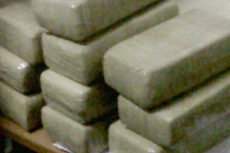 The cocaine that was found at the airport yesterday.