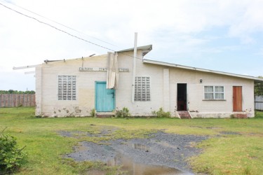 What is left of the Victoria Cultural Centre. (Arian Browne photo)