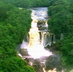 Amaila Falls photo  courtesy GINA