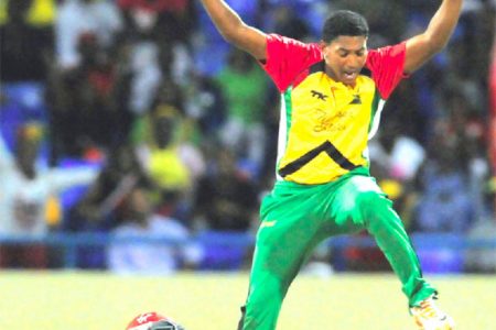 Guyana’s Amazon Warriors will be looking to jump over the hurdle that is the Trinidad Red Steel team in tonight’s first semi-final game of the Limacol Caribbean Premier League. (Photo courtesy of CPLT20.com)