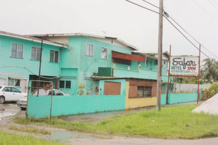 The Safari Inn, where the body of Victor Ramsabad, called ‘Tun-Tun,’ was found on Tuesday. 