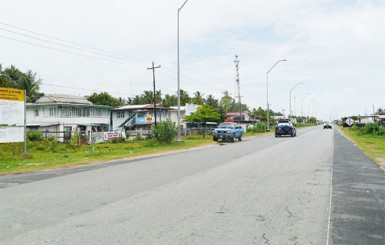 A section of the village