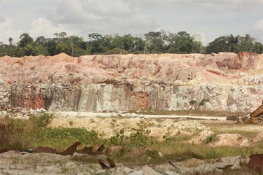 The BK Quarry at Essequibo 