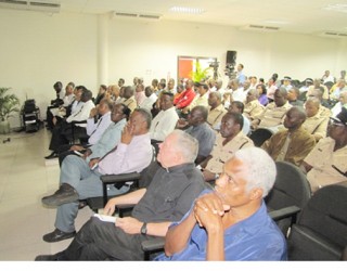 A section of the gathering at the launch (GINA photo)