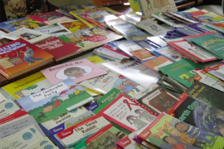 Some of the donated books