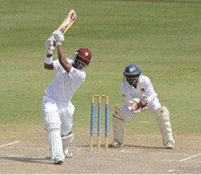 The Guyanese batsman missed his century by nine runs 