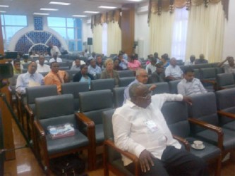 A section of the audience during the afternoon segment of the Forum