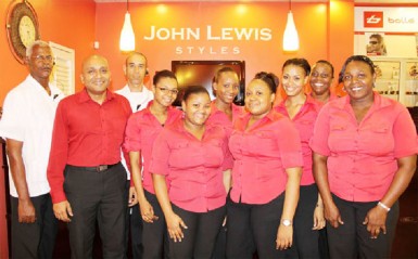 The staff of John Lewis Styles