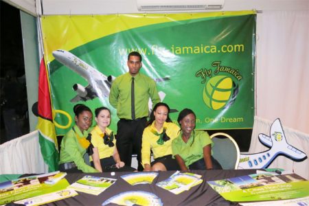  The Fly Jamaica booth at GFW’s exhibition
