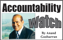 accounts committee worldcom scandal public accounting role auditor roar iii annual report part general stabroek anand stabroeknews