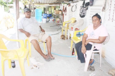 Shop owner Rajnie Kishun and her brother Phillip Kishun